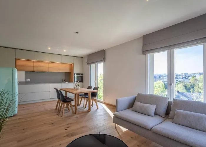 Renovated 2 Bedroom With Parking & Ac Apartment Luxemburg